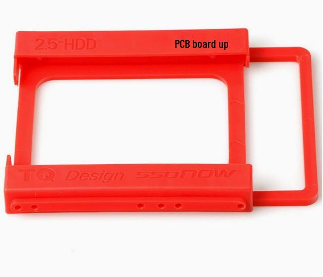 Staffa Metallica Regolabile a Doppio Strato per SSD e Hard Disk da 2,5 a 3,5 Pollici