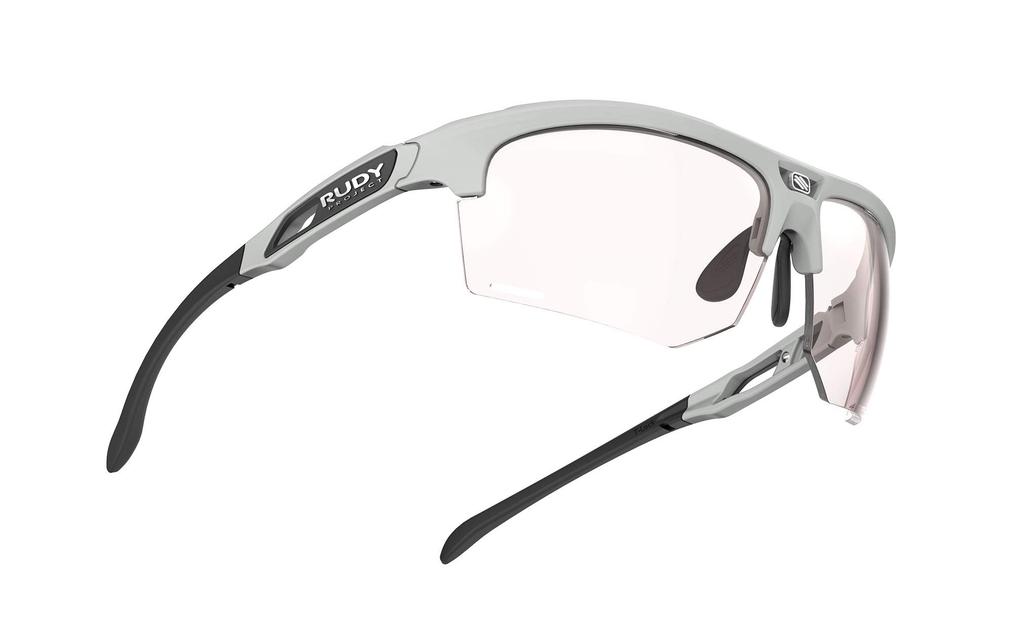 RUDYPROJECT KYBLADE RUNNING Sports Light Impact Photochromic Sunglasses, Gray, X2, Red, SP507497-0R00