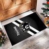 Club Nacional De Printed Flannel Area Rug Non Slip Soft Polyester Floor Carpet Indoor Decor Mat for Bedroom Living Room Sofa Game Room Home Decoration