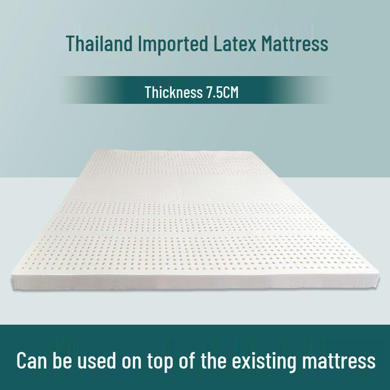 1.8 Natural Latex Mattress - Ergonomic Support for Home, Kids, Students, and Dorms
