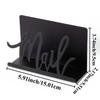 Desktop Letter Holder Metal Mail Letter Holder Letter Sorter Envelope Holder for Home Office School Bill Filling Paper Document
