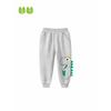 27Kids Children's Clothing Spring and Autumn Boys' Sports Long Pants Children's Dinosaur Terry Thick Boys' Ankle-Tied Sweatpants