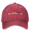 Funny Film Rugrated Character Headshots Line Up Casual Baseball Cap Summer Trucker Hat Snapback Cap Unisex Retro Baseball Caps