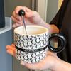 Souvenirs for Girls High End Ceramic Mug with Lid Couple Water Cup Creative Practical Cup Men Coffee Cup Gift