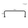 Wall-mounted & Side-mounted Drying Rod for Bedroom Wardrobe and Balcony - Fixed Top-Mounted Clothes Rack, Free Shipping