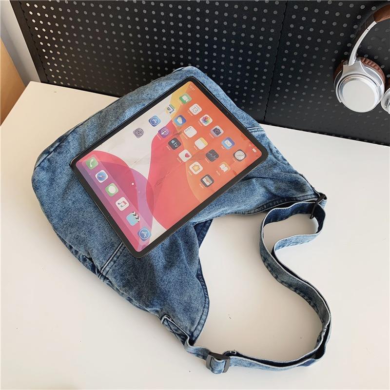 New Casual Denim Bag, Versatile Shoulder Bag