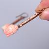 Opal Gemstone Hook New Electroformed Drop Sisters Gift Earrings Jewelry Copper V-70