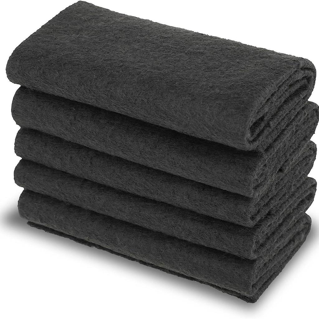 Double-Sided Fleece Glass Cleaning Cloth - Lint-Free, Streak-Free, Thickened Wiping Cloth for Household Use