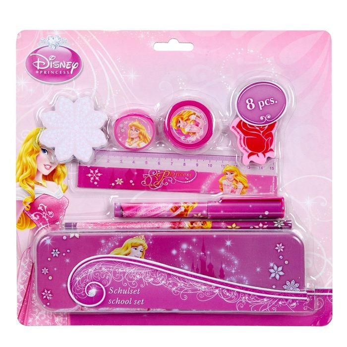 Set papeterie 8 pièces Aurore La belle au bois dormant