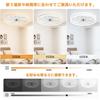 APPOLYN Ceiling Fan Light, LED Ceiling Light, Air Circulation Fan with Dimmable Light, Color Change, and Rotating Blades, Timer Included, Suitable