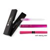 Professional Crystal Glass Nail File with Etched Glass Nail File for Manicure G.Liane Case, Double-Sided (Rainbow Pink)