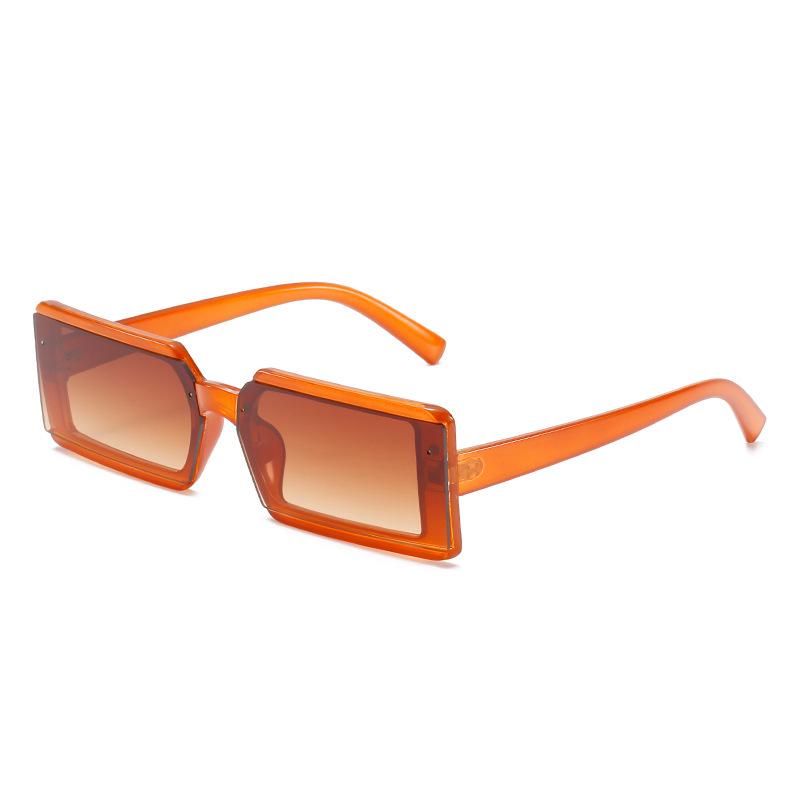 Square Sunglasses, Candy-Colored Square Knock Glasses, Personalized Colorful Sunglasses For Women