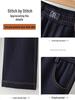 2025 New Style Velvet-Lined Winter Jeans for Middle-Aged & Elderly Women - High-Waisted, Slimming, Straight & Wide Leg.