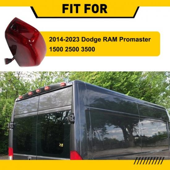 5pcs Red Led Top Cab Marker Roof lights For 2014- Dodge RAM Promaster 1500