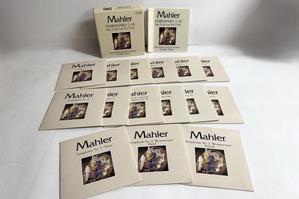CD MAHLER RADIOSINFONIEORCHESTER FRA Mahler Symphonies 110 das lied 92005 Brilliant Class 2010 US Classical Used