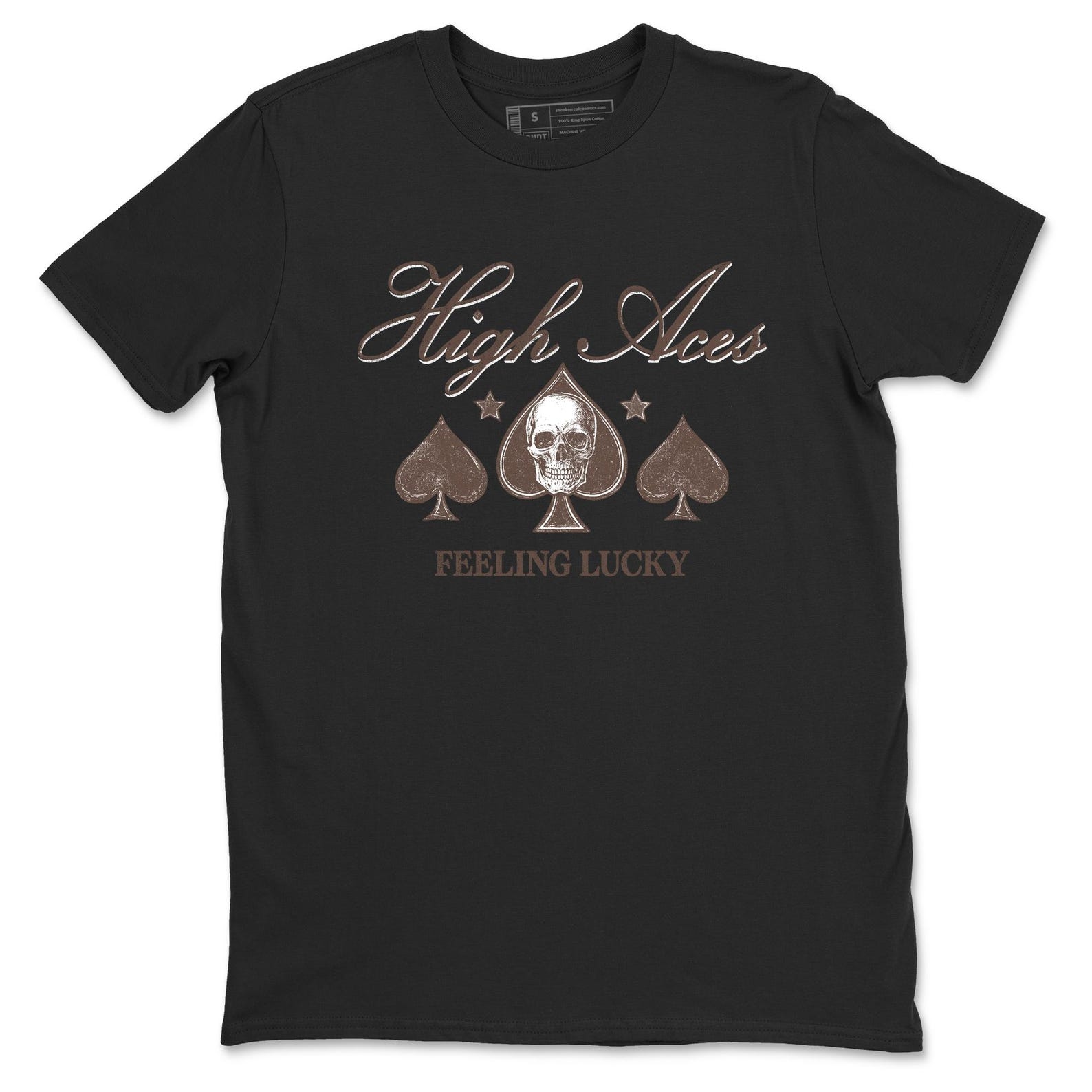 High Aces graphic tee. Streetwear graphic T-Shirt. Matching 4s Cave Stone S