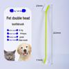Disposable Pet Toothbrush for Dogs & Cats - Individually Wrapped for Oral Cleaning