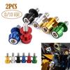 8/10mm Aluminum Motorcycle Stand Swingarm Spools Slider Stand Screw Swingarm Motorcycle Accessory 2PCS/Pack