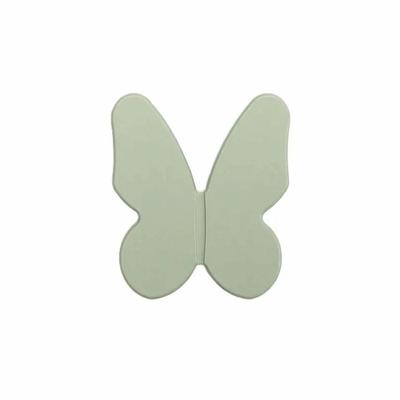 Maniglie a forma di farfalla in lega di zinco Manopole per cassetti a foro singolo a forma di farfalla Manopole per cassetti di mobili Porta