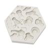 Cake Mould Animal Shape Silicone Material Fondant Mould Chocolate Moulds Baking Gadget for Home Kitchen DIY Baking Candy