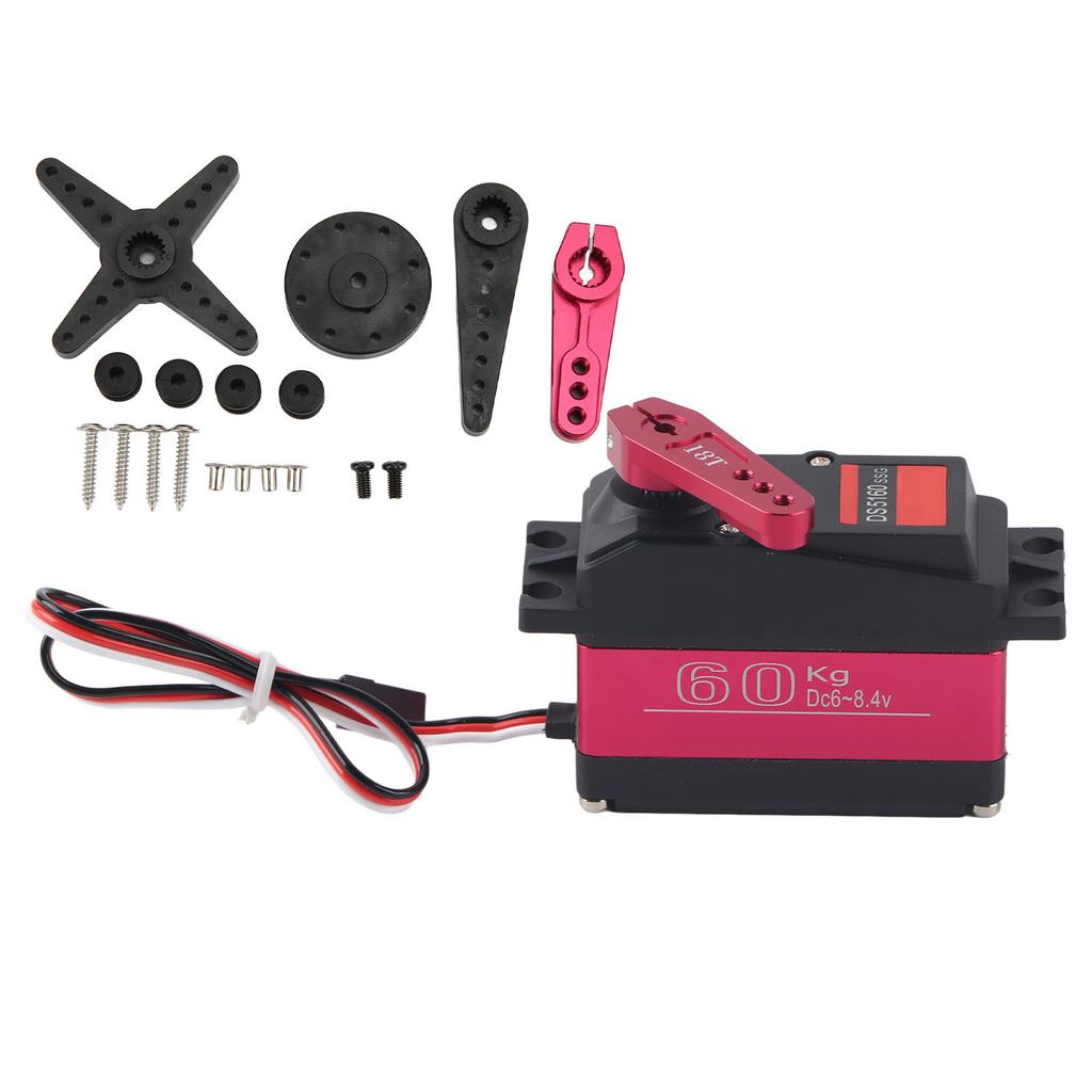 RC DS5160 Digital Servo Plastic Aluminium Alloy Stainless Steel Light Large Torsion Waterproof RC