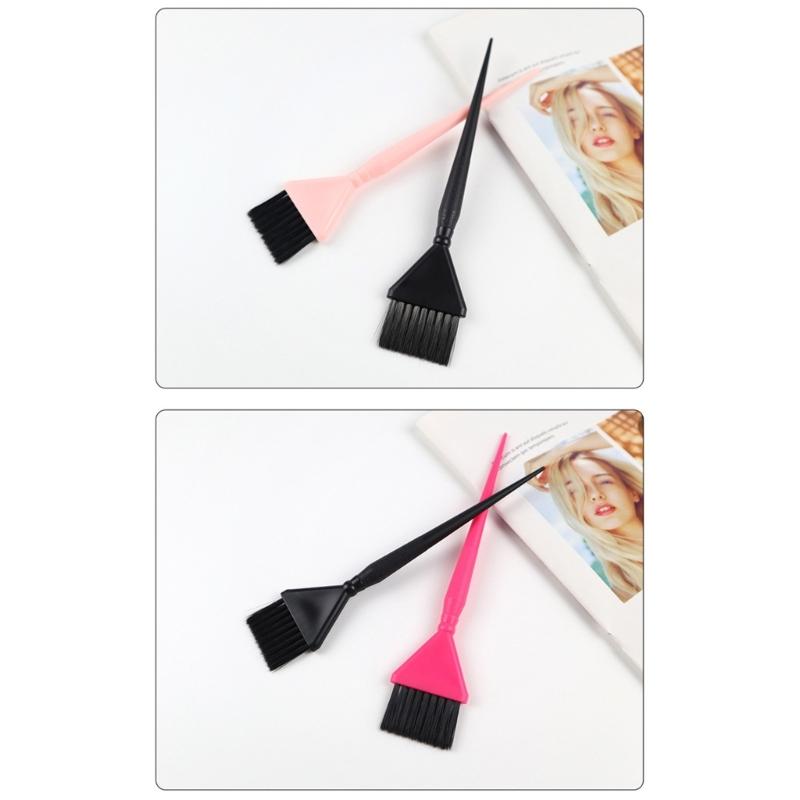 Stylish Hair Tint Brushes for Bleaching and Coloring Applications with Ergonomic Handle For Hairdressers And Hair Care
