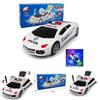 Stunning Police Car Led Light Music Rotating Toy For Kids Universal Driving Fun