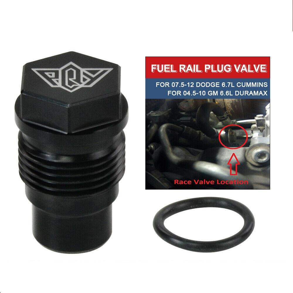 

Топливная пробка рейки для 04-10 Chevy 6.6L Duramax 07-12 Dodge 6.7L Cummins Diesel