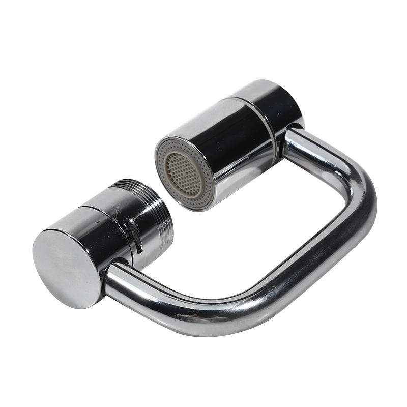 Single Gear/Double Gear Universal Swivel Faucet Extender Splash-Proof Kitchen Sink Faucet Aerator Extension with Adjustable Robotic Arm