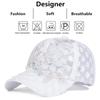 Unisex Lace Flower Embroidery Breathable Baseball Net Caps Spring And Summer Outdoor Adjustable Casual Hats Sunscreen Hat