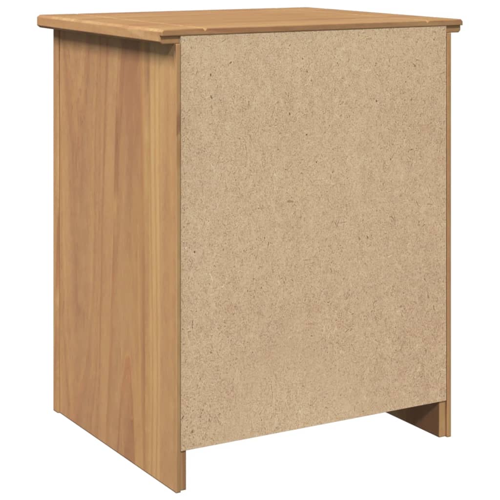Vidaxl Szafka Nocna Panama, 46X40X57 Cm, Lite Drewno Sosnowe