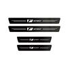 1/4/5Pcs Car Door Sill Scuff Plate Decor Carbon Fiber Stickers For Lexus ES350 IS350 LS400  330 IS300h  400h GS300 LX570 LS460 AEH1