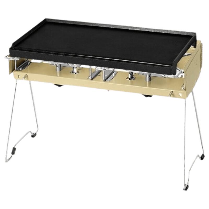 Explorer Portable Folding Double Burner Cassette Stove