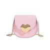 Solid Color Sweet Fresh Girls Casual Small Crossbody Bag For School Play Daily
