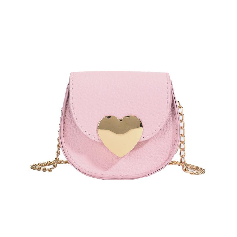 Solid Color Sweet Fresh Girls Casual Small Crossbody Bag For School Play Daily