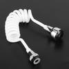 Household Kitchen Faucet Lengthened Extender Long Hose Portable Retractable Foaming Water TapWhite