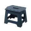 Portable Low-Style Folding Stool: Sturdy Plastic Bench for Outdoors & Small Spaces