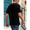 100% Cotton Breathable Guitar Cross T-Shirt - Men's Cool Christian Perfect for Casual Wear Outdoor Activities