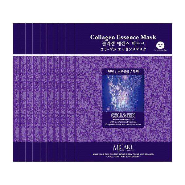 [100 Sheets] Collagen Skin Elasticity Moisturizing Essence Mask Pack Sheet Pack (6514328A)