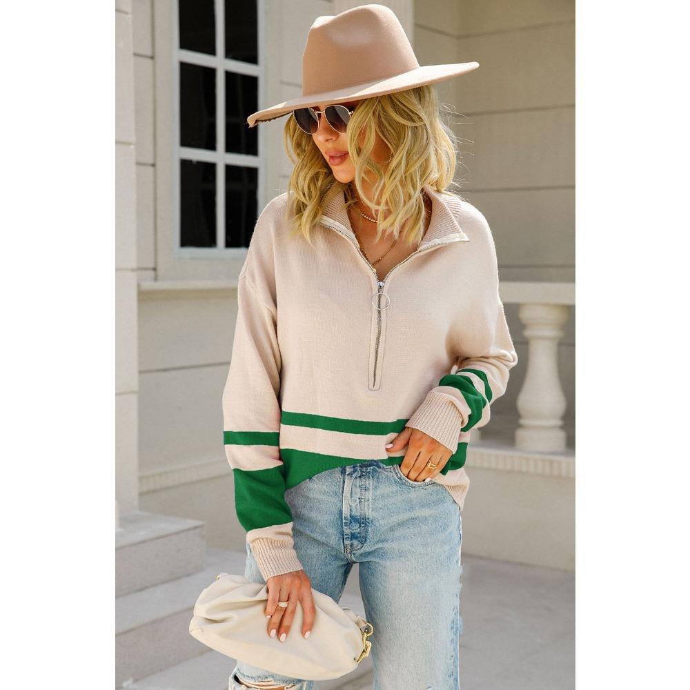 2025 Spring New Women's Sweater Cover Knitted Sweater Large Size Long Sleeve Sweater Women