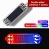 Wireless Tail Flashing Light Solar Powered Anti Collision Safety Light  Night Use