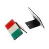 1 pièce Aluminium Drapeau Autocollants de Voiture Emblème de Calandre Badge Grande-Bretagne Allemand France Australie Amérique Russie Pièces de Voiture Accessoires Extérieurs