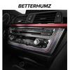 For BMW F30 F32 F34 3 Series 2013- Center Console CD Panel Cover Made of Alcantara Trim Sticker Moulding Interior Accessory