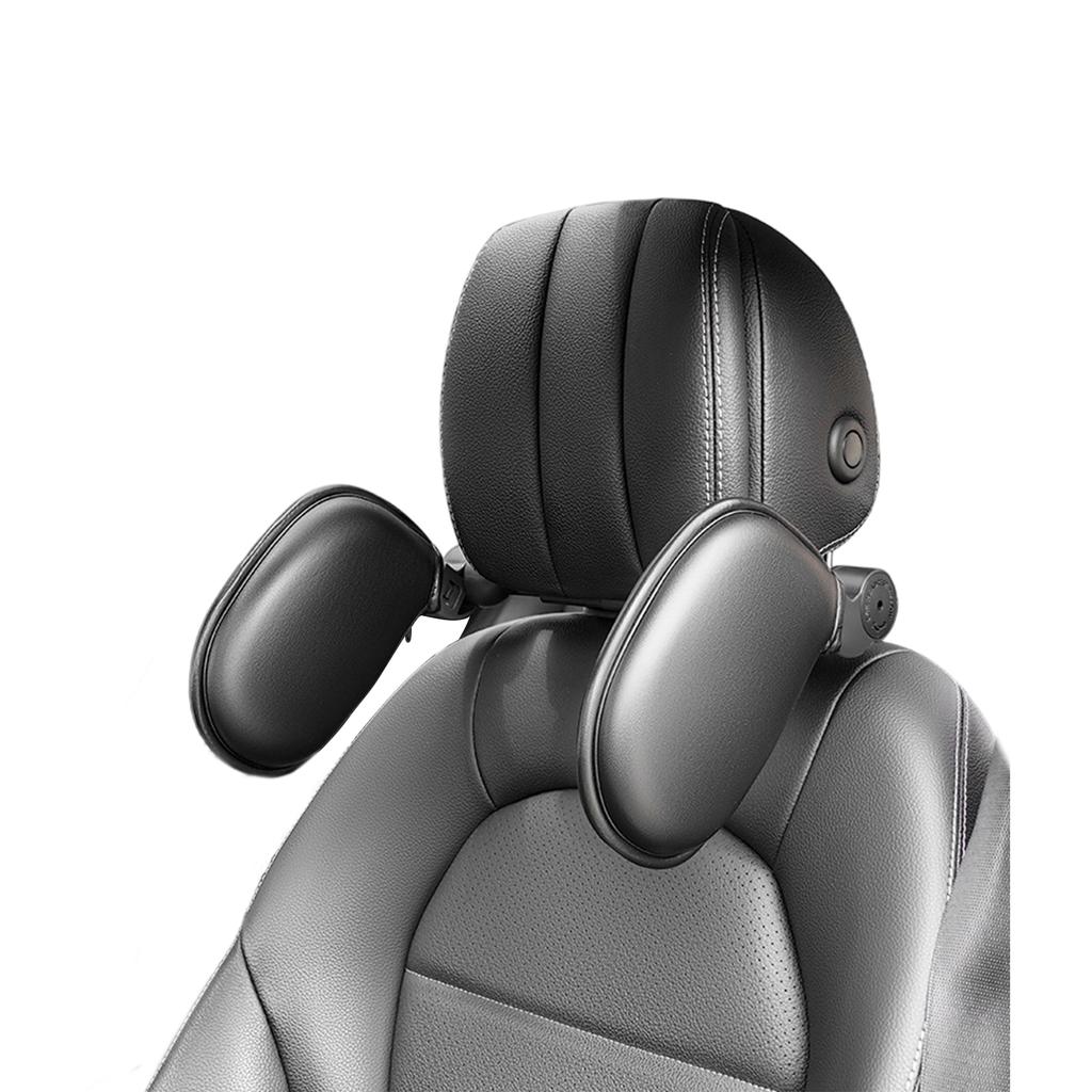 Oreiller de Nuque de Voiture en Mousse à Mémoire Respirant Amovible Haute Élasticité Angle Réglable Pour le Confort de Sommeil du Passager Enfant