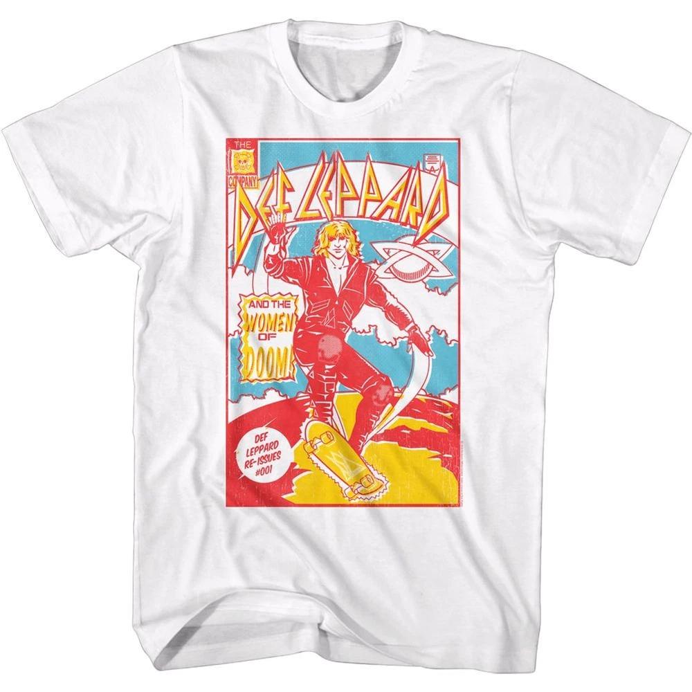 Def Leppard Comic Cover Tshirt S