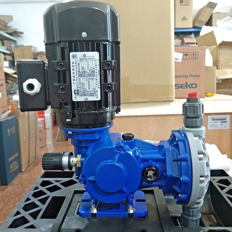 SEKO Sego MS1 Series Mechanical Diaphragm Metering Pump, PVC Head, Acid and Alkali Resistant, Large Flow Dosing Pump.