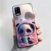 Case For LG K52 Q52 K62 Phone Case Luxury Cute Love Rabbit Funny Ultra Thin Slim Soft Black TPU Silicone Protective Back Cover