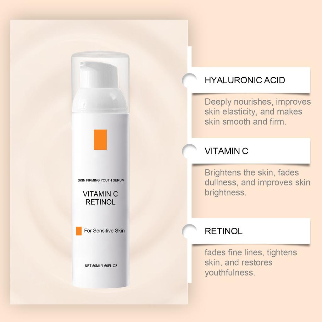 Retinol C Anti-wrinkle Moisturizing Light Lines Anti-aging Moisturizing Facial50ml