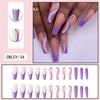 O1 Removable Wearable Armor Nail Patches - Ballet Press-on Nails
