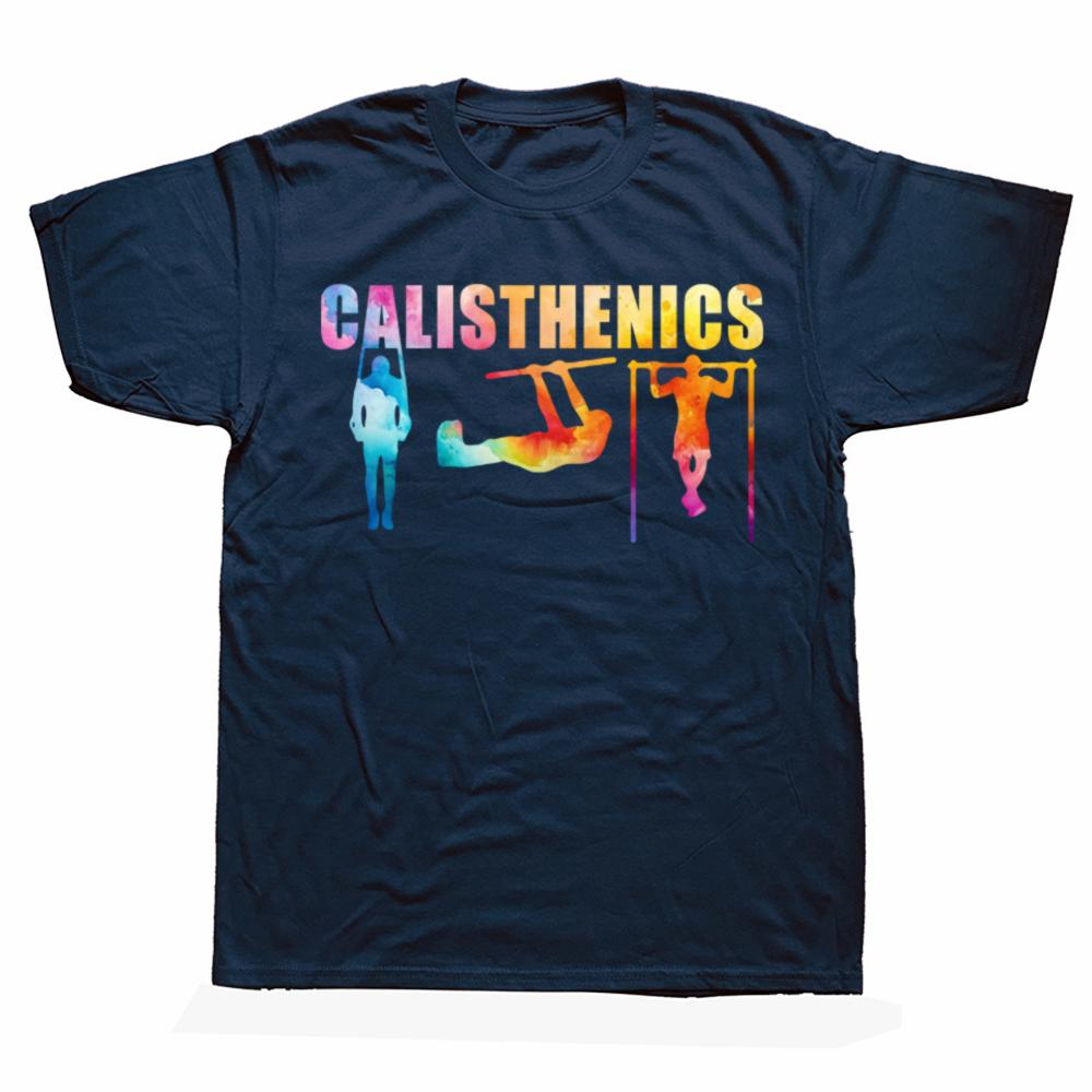 

Funny Calisthenics Graphic T-shirts Men Women s Fashion Casual Tshirt 100% Cotton Loose Oversized Bodybuilding T Shirt Summer 5XL різнокольоровий